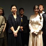 撮影現場でも迷走してた！？こんな戸田菜穂見たことない！『メイソウ家族』プレミア上映舞台挨拶＠テアトル梅田