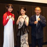 武⽥梨奈主演、格闘シーン満載の本格クライムアクション映画 『By 6 am 夜が明ける前に』公開記念舞台挨拶@TOHOシネマズなんば