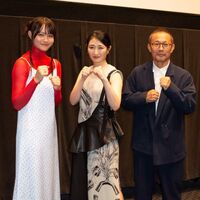 武⽥梨奈主演、格闘シーン満載の本格クライムアクション映画 『By 6 am 夜が明ける前に』公開記念舞台挨拶@TOHOシネマズなんば
