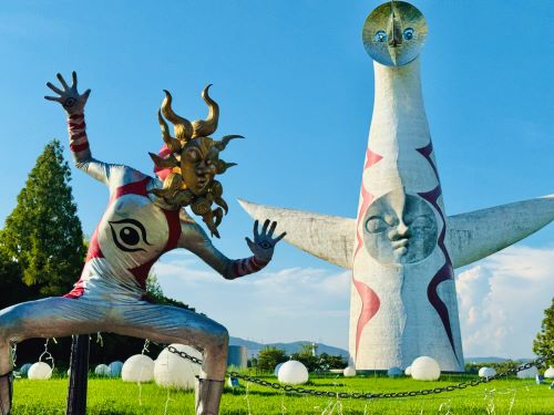 岡本太郎 トートバッグ 太陽の塔（総柄） 大阪万博 あいみょん 映画タローマン 岡本太郎 トートバッグ 太陽の塔（総柄） 大阪万博 あいみょん